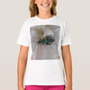 Blume Käfer Kinder T Shirt