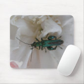 Blume Käfer Mousepad (Mit Mouse)