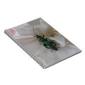 Blume-Käfer-Notebook Notizblock (Rechte Seite)