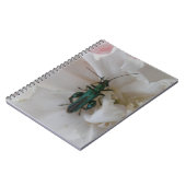 Blume-Käfer-Notebook Notizblock (Linke Seite)