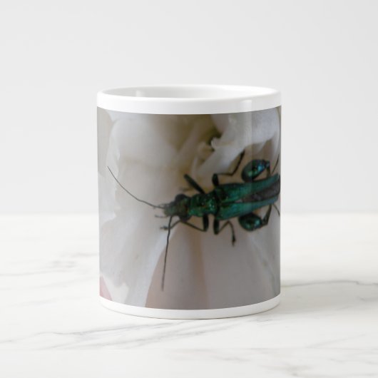 Blume Käfer Tasse (Vorderseite)