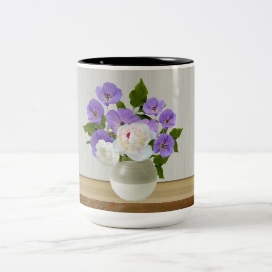 Blume Kaffee Tasse (Mittel)