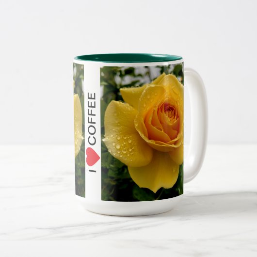 BLUME KAFFEE TASSE (VorderseiteRechts)