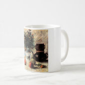 Blume, Kaffeeepot und Obst von Vincent van Gogh Kaffeetasse (VorderseiteRechts)