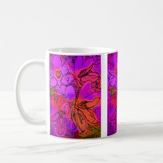 BLUME KAFFEETASSE (Links)