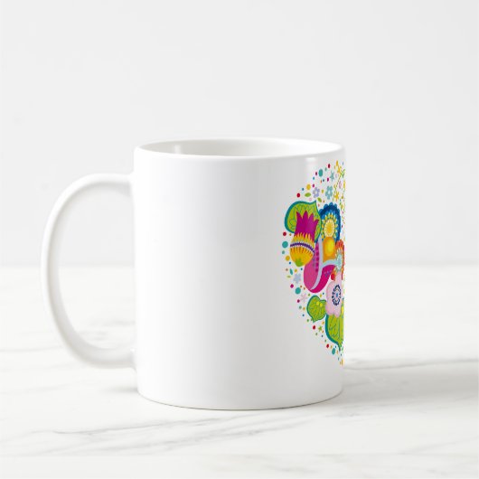 Blume Kaffeetasse (Links)