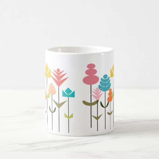 Blume Kaffeetasse (Mittel)