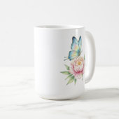 Blume Kaffeetasse (VorderseiteRechts)