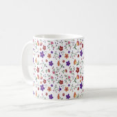 Blume Kaffeetasse (Vorderseite Links)