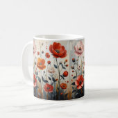 Blume Kaffeetasse (Vorderseite Links)