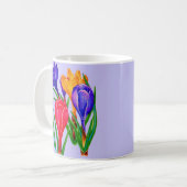Blume Kaffeetasse (Vorderseite Links)