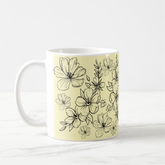 BLUME KAFFEETASSE (Links)