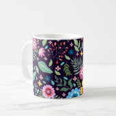 Blume Kaffeetasse (Vorderseite Links)