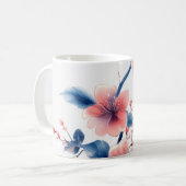 Blume Kaffeetasse (Vorderseite Links)