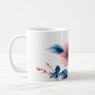 Blume Kaffeetasse