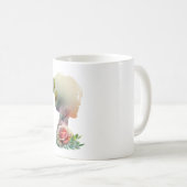 Blume Kaffeetasse (VorderseiteRechts)