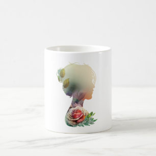 Blume Kaffeetasse