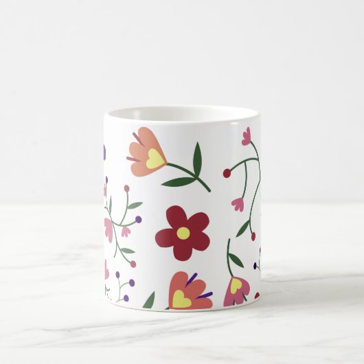 Blume Kaffeetasse (Mittel)