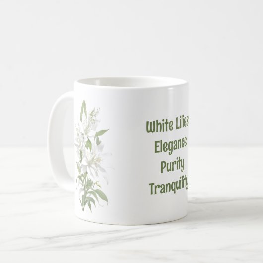 Blume Kaffeetasse (Vorderseite Links)