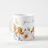 Blume Kaffeetasse (Vorderseite Links)