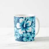 Blume Kaffeetasse (VorderseiteRechts)