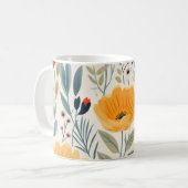 Blume Kaffeetasse (Vorderseite Links)