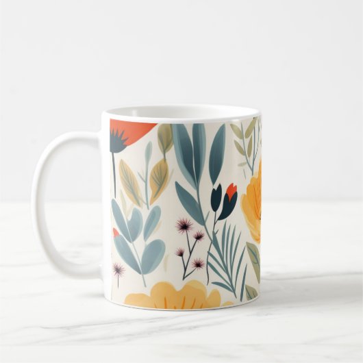 Blume Kaffeetasse (Links)