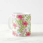 Blume Kaffeetasse (Vorderseite Links)
