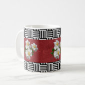 Blume Kaffeetasse (Vorderseite Links)