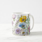 Blume Kaffeetasse (VorderseiteRechts)