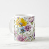 Blume Kaffeetasse (Vorderseite Links)