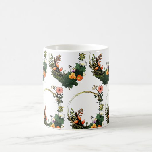 Blume Kaffeetasse (Mittel)