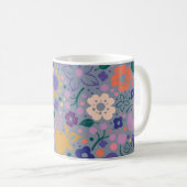 Blume Kaffeetasse (VorderseiteRechts)