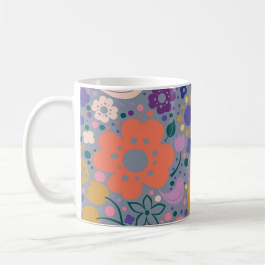Blume Kaffeetasse (Links)