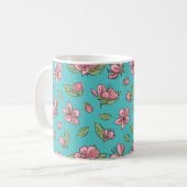 Blume Kaffeetasse (Vorderseite Links)