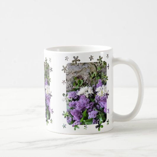 BLUME KAFFEETASSE (Rechts)