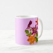 Blume Kaffeetasse (VorderseiteRechts)