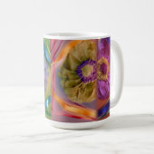Blume Kaffeetasse (VorderseiteRechts)