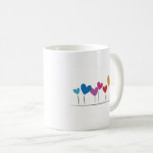 Blume Kaffeetasse (VorderseiteRechts)