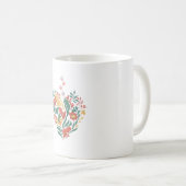 Blume Kaffeetasse (VorderseiteRechts)