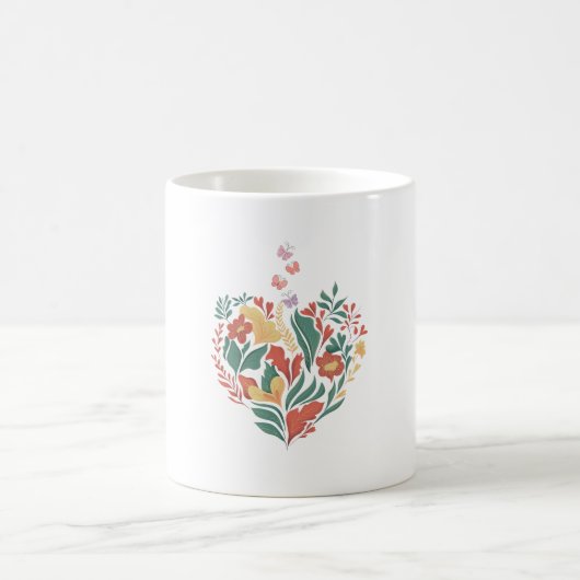 Blume Kaffeetasse (Mittel)