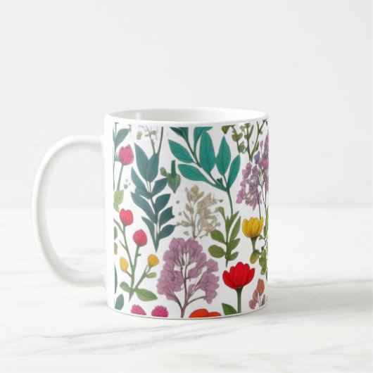 BLUME KAFFEETASSE (Links)