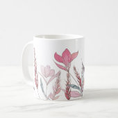Blume Kaffeetasse (Vorderseite Links)