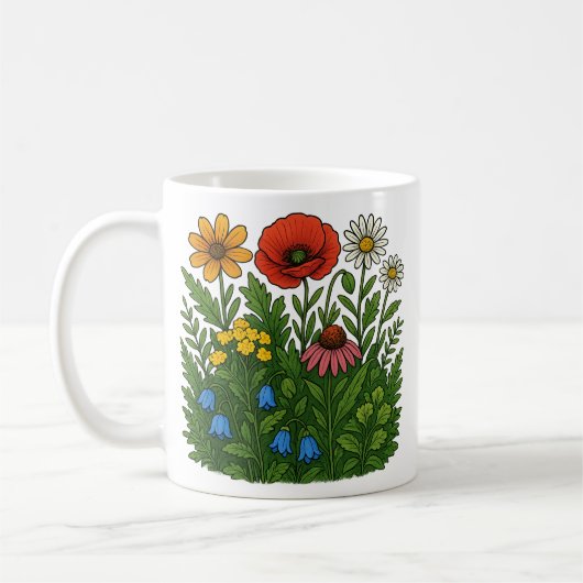Blume Kaffeetasse (Links)