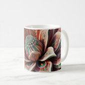 Blume Kaffeetasse (VorderseiteRechts)