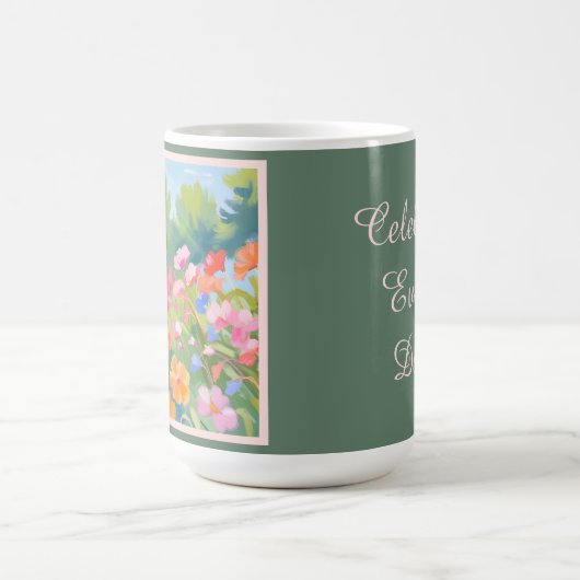 Blume Kaffeetasse (Mittel)