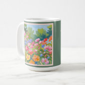 Blume Kaffeetasse (Vorderseite Links)