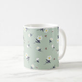 Blume Kaffeetasse (VorderseiteRechts)