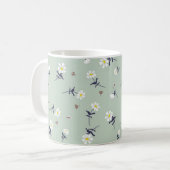 Blume Kaffeetasse (Vorderseite Links)
