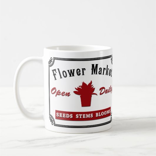 Blume Kaffeetasse (Links)